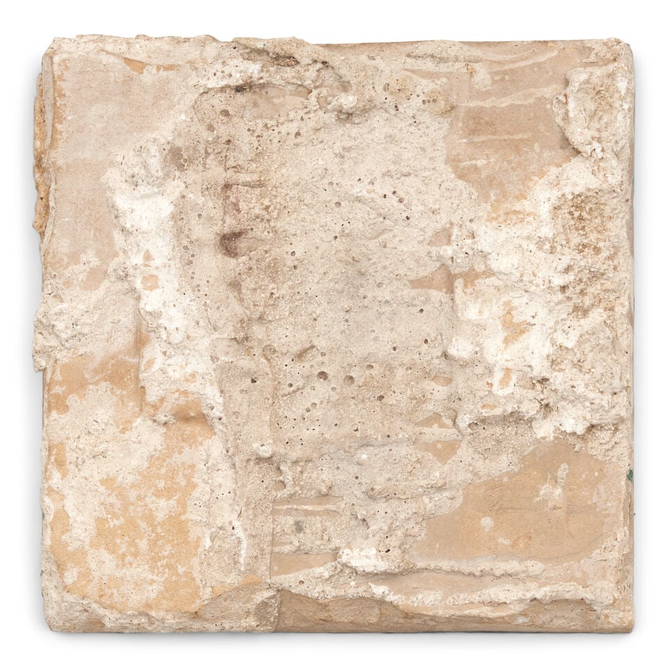 Twelve Uzbek Tiles Uzbekistan Approximately 8 in. x 8 in. each - 2