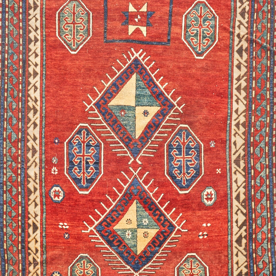 Sewan Kazak Rug Caucasus 4 ft. 10 in. x 6 ft. 8 in. - 3
