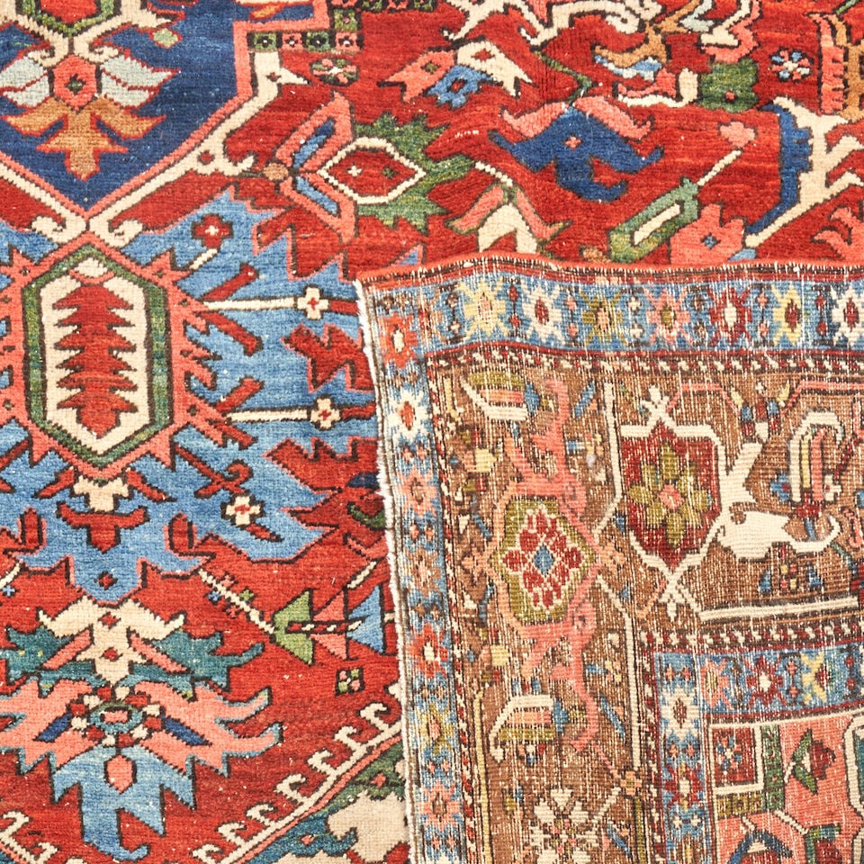 Heriz Carpet 8 ft. 9 in. x 11 ft. 2 in. - 2