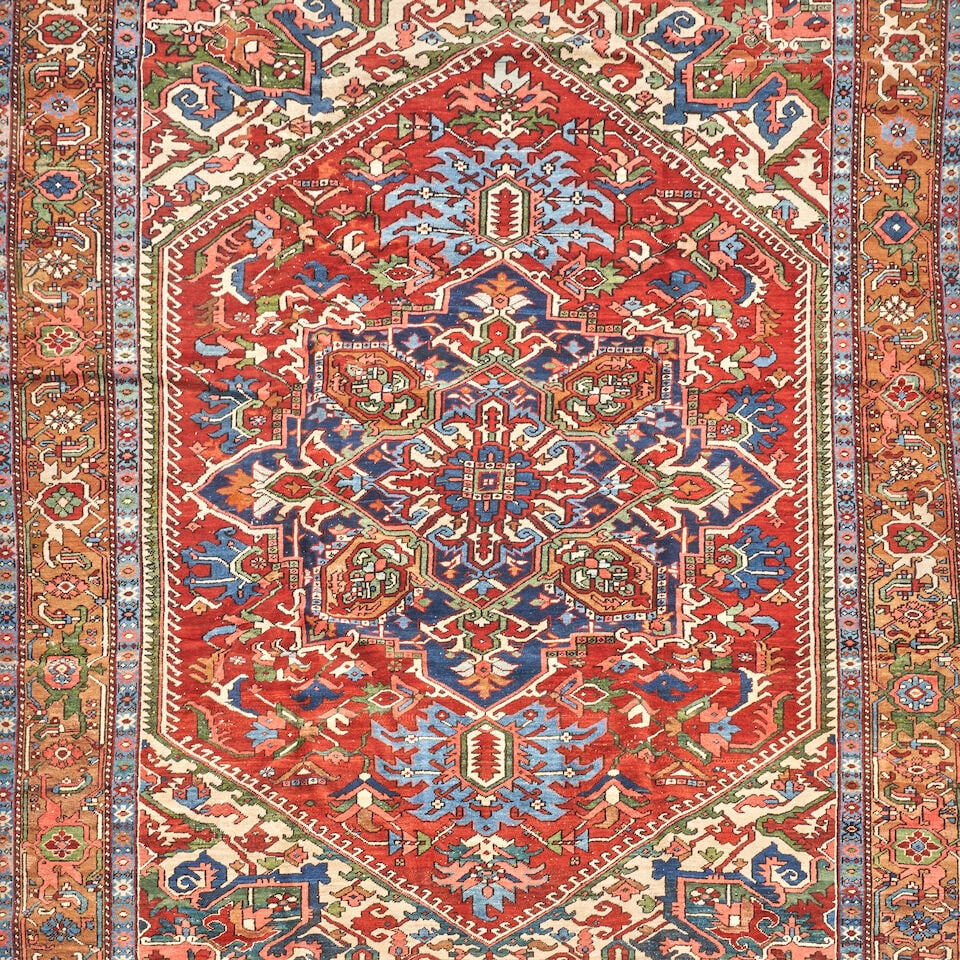 Heriz Carpet 8 ft. 9 in. x 11 ft. 2 in. - 3