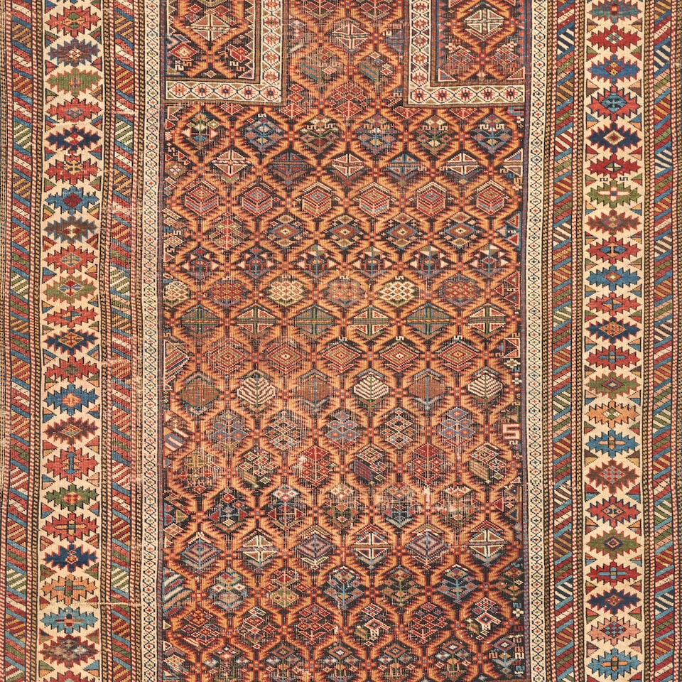 Shirvan Prayer Rug Caucasus 4 ft. x 5 ft. 5 in. - 3
