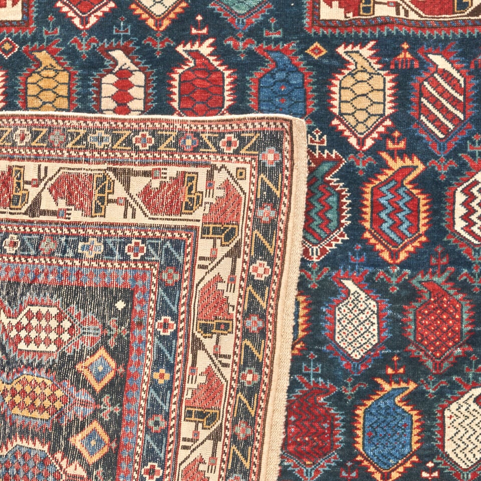 Marsali Prayer Rug Caucasus 4 ft. x 4 ft. 5 in. - 2