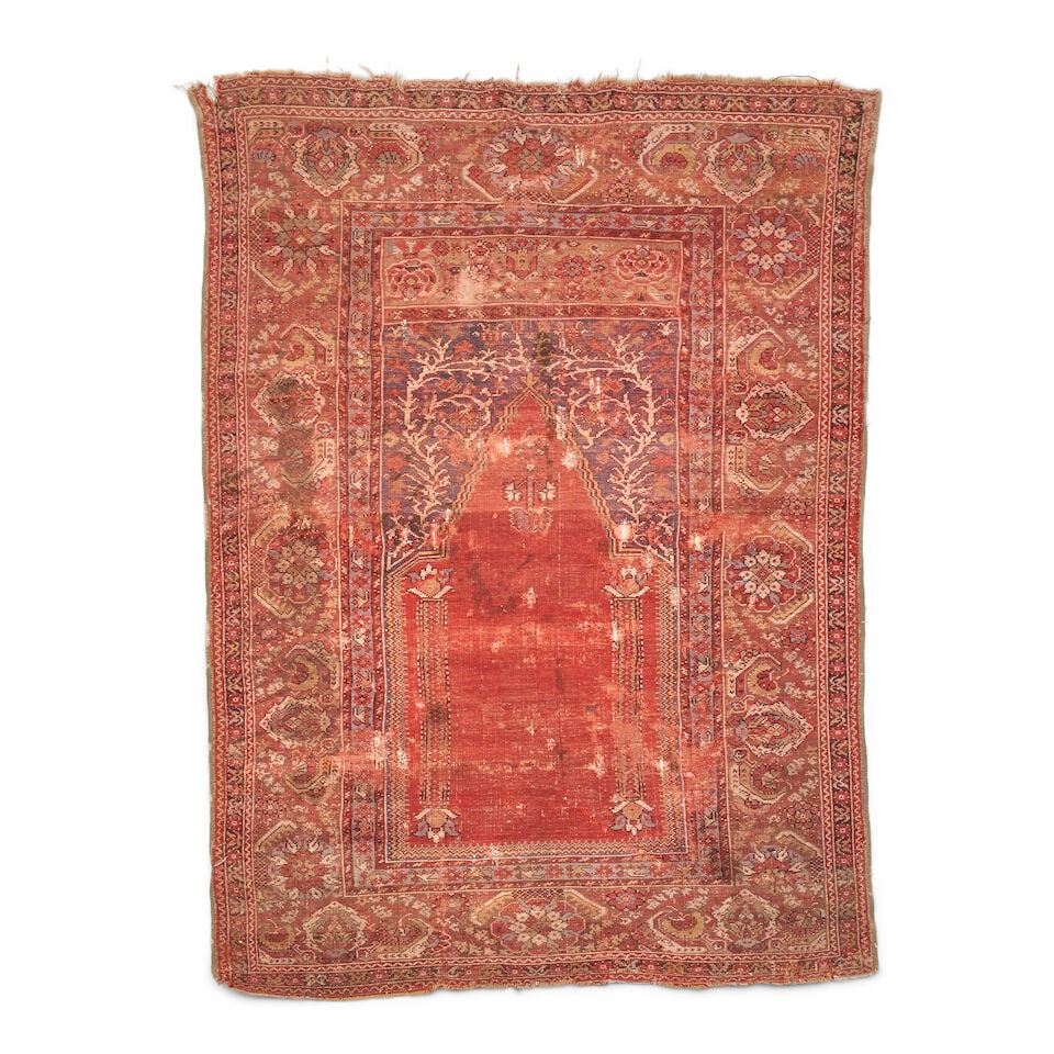 Ghiordes Prayer Rug Anatolia 3 ft. 8 in. x 5 ft. 2 in. - 3