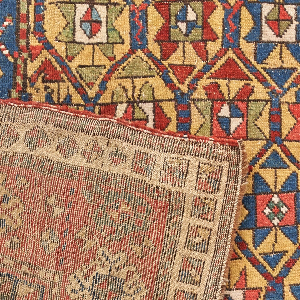 Moghan Rug Caucasus 3 ft. 8 in. x 7 ft. 2 in. - 2