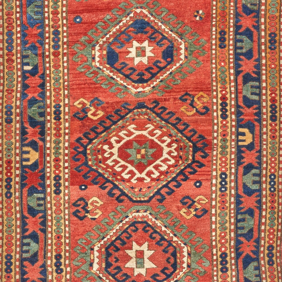 Kazak Rug Caucasus 3 ft. 9 in. x 5 ft. 8 in. - 3