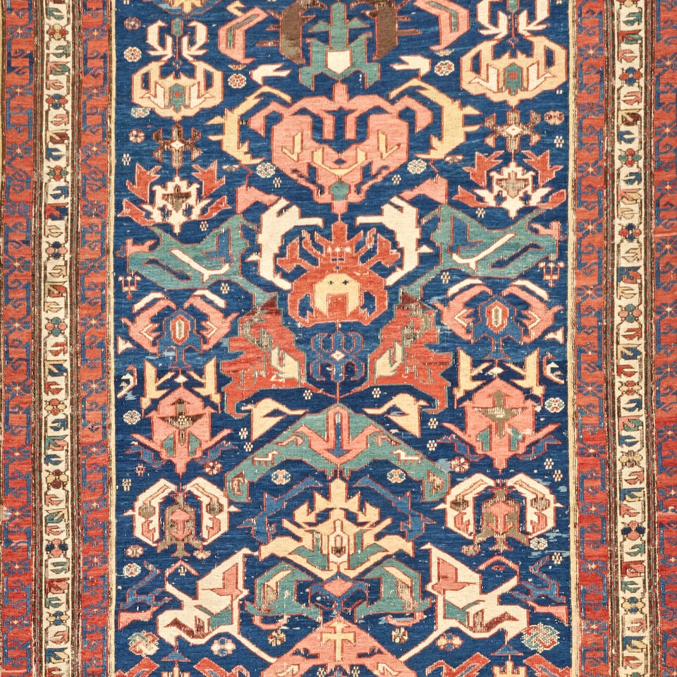 Kuba Sumak Long Rug Caucasus 3 ft. 6 in. x 8 ft. 3 in. - 4