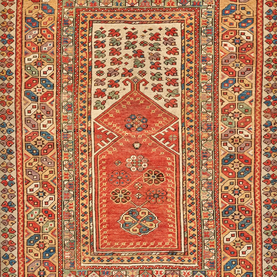 Melas Prayer Rug Anatolia 3 ft. 6 in. x 5 ft. 2 in. - 3