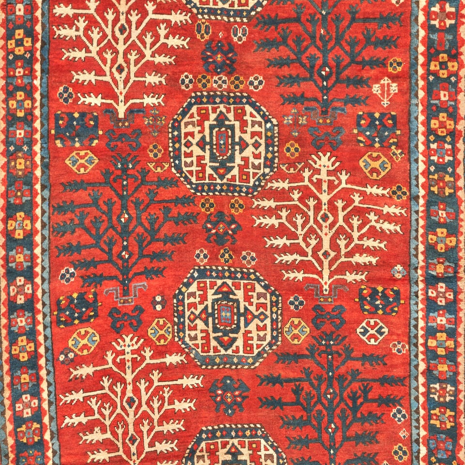 Tree Kazak Rug Caucasus 5 ft. 6 in. x 7 ft. 9 in. - 3
