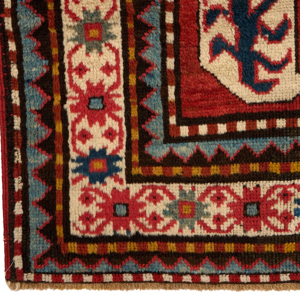 Eagle Kazak Rug Caucasus 5 ft. 6 in. x 8 ft. 8 in. - 2