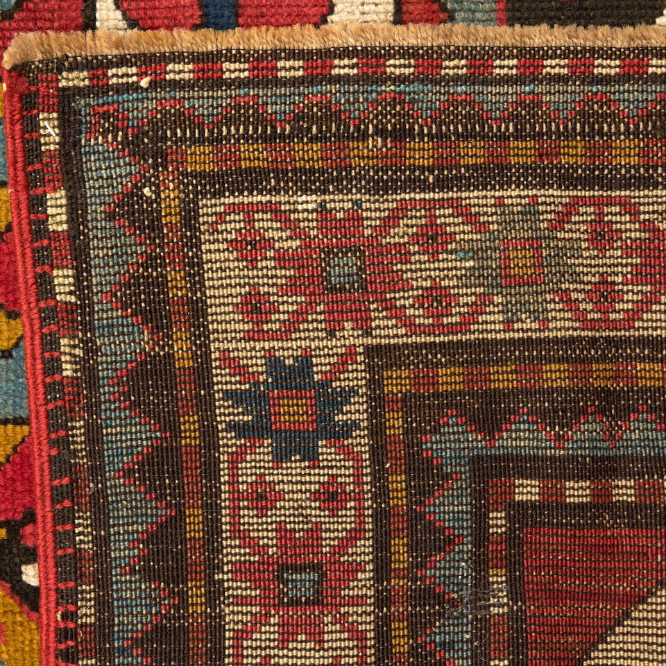 Eagle Kazak Rug Caucasus 5 ft. 6 in. x 8 ft. 8 in. - 4