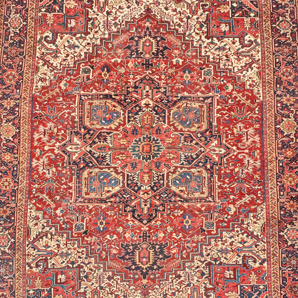 Heriz Carpet 9 ft. 10 ft. x 12 ft. 8 in. - 3