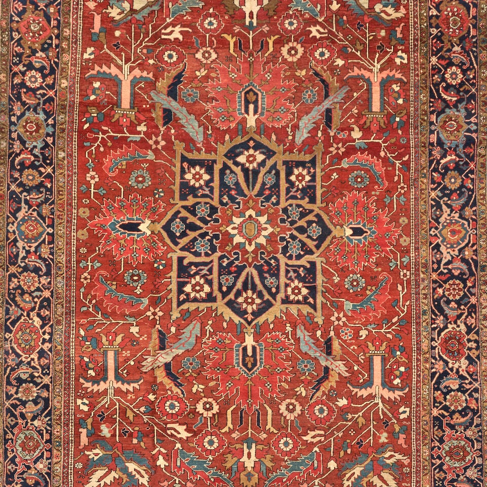 Heriz Carpet 10 ft. 10 in. x 14 ft. 9 in. - 3