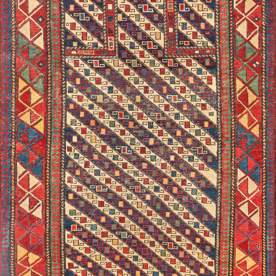 Shirvan Prayer Rug Caucasus 3 ft. x 4 ft. 8 in. - 3