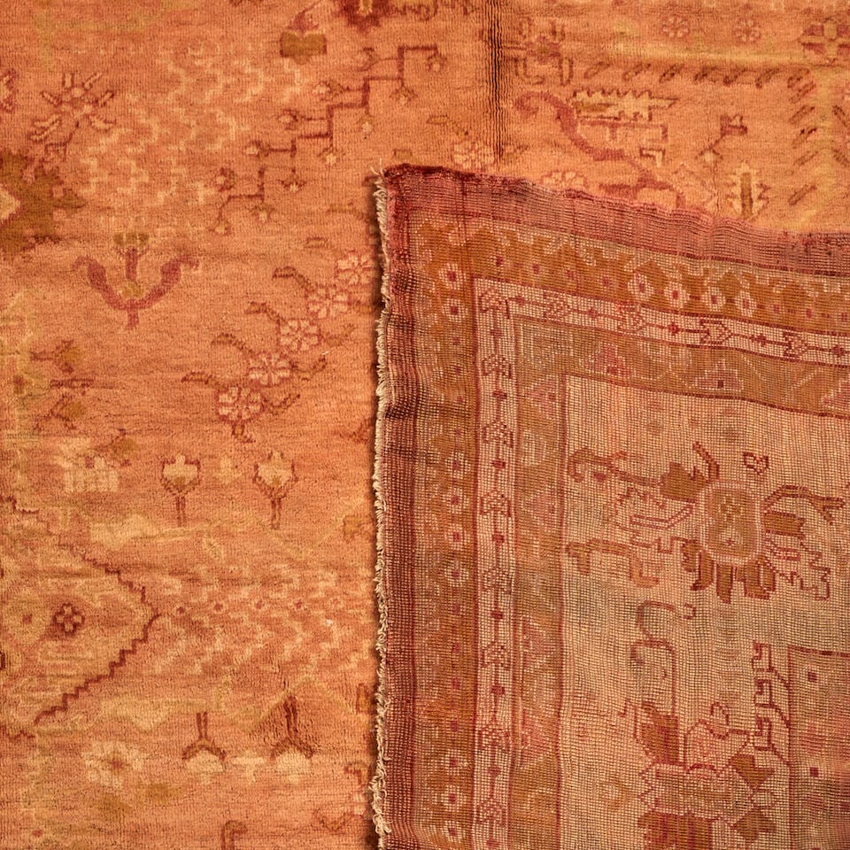 Ushak Carpet Anatolia 12 ft. 10 in. x 17 ft. 3 in. - 2