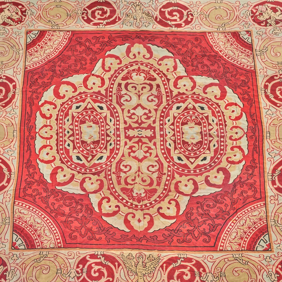 Aubusson 'Louis Philippe' Carpet France 18 ft. 8 in. x 18 ft. - 3