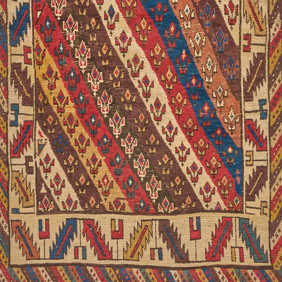 Zakatala Rug Caucasus 3 ft. 8 in. x 9 ft. 11 in. - 3
