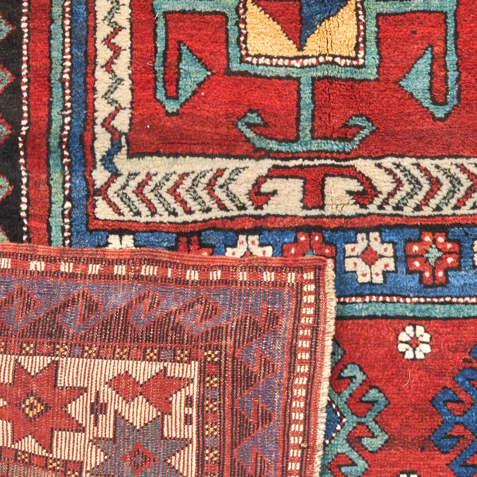 Kazak Rug Caucasus 4 ft. 9 in. x 7 ft. 8 in. - 2
