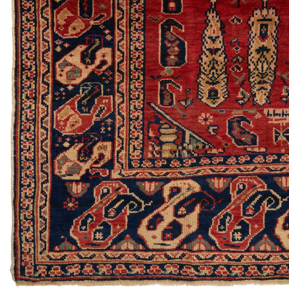 Armenian Shirvan Rug with Mother-Child Botehs Caucasus 4 ft. 4 in. x 6 ft. 7 in. - 2