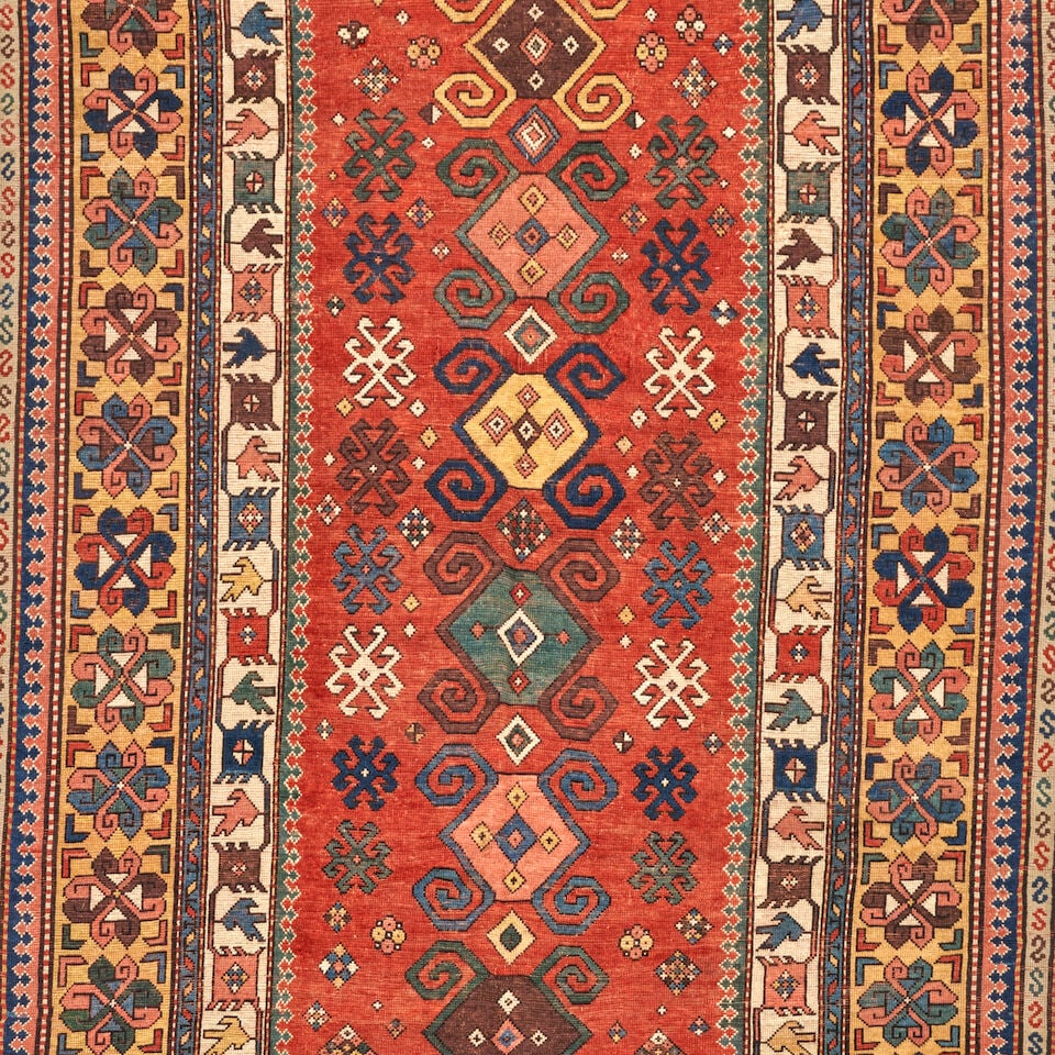 Kazak Rug Caucasus 5 ft. 2 in. x 9 ft. - 3