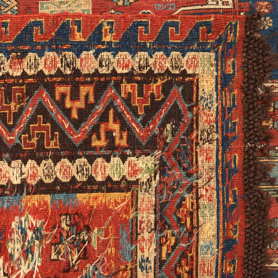 Caucasian Soumak Rug Caucasus 7 ft. 1 in. x 9 ft. 10 in. - 2