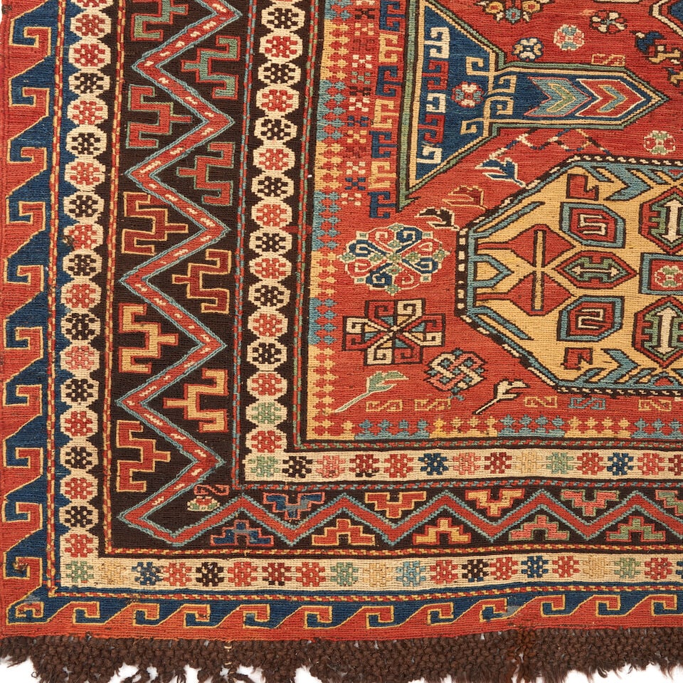 Caucasian Soumak Rug Caucasus 7 ft. 1 in. x 9 ft. 10 in. - 3