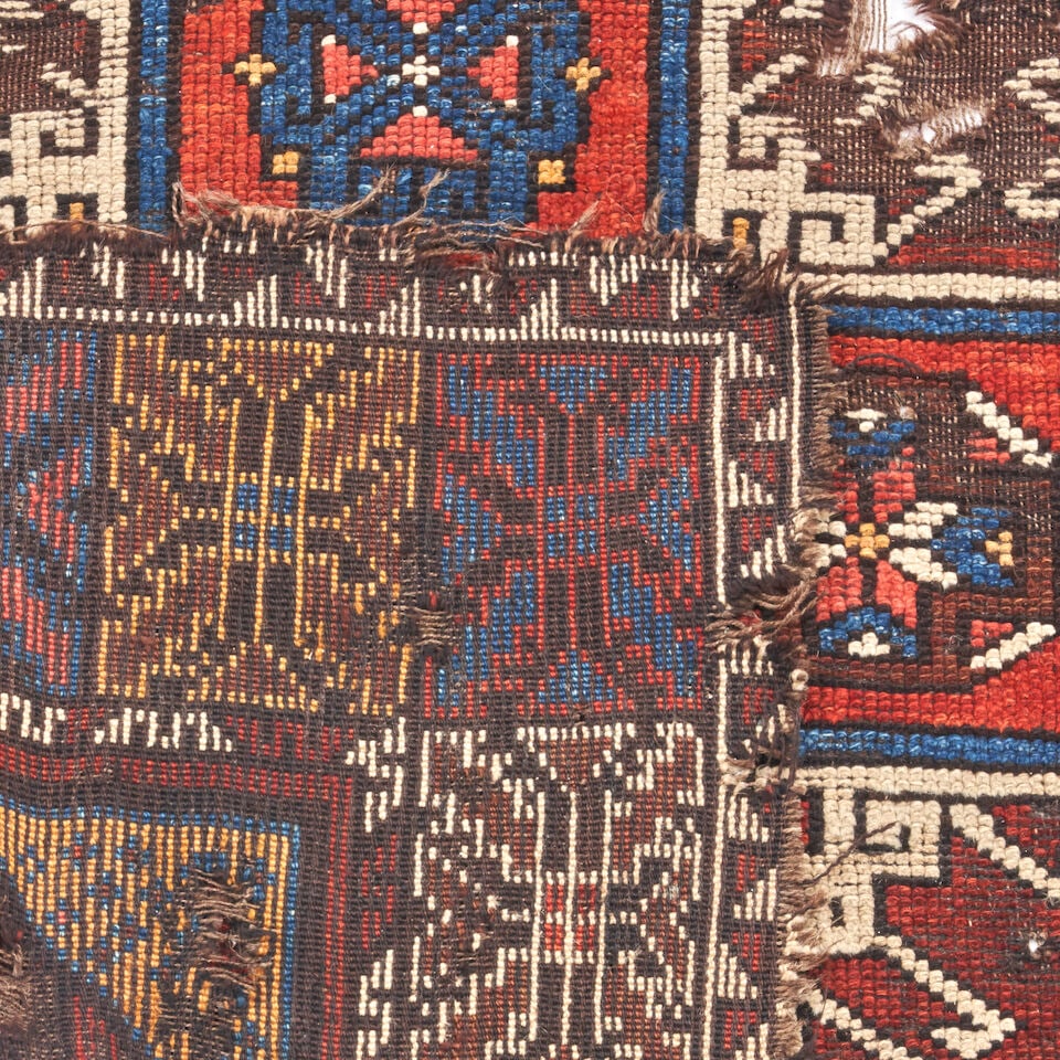 Central Anatolian Long Rug Fragment Anatolia 3 ft. 9 in. x 9 ft. 9 in. - 2