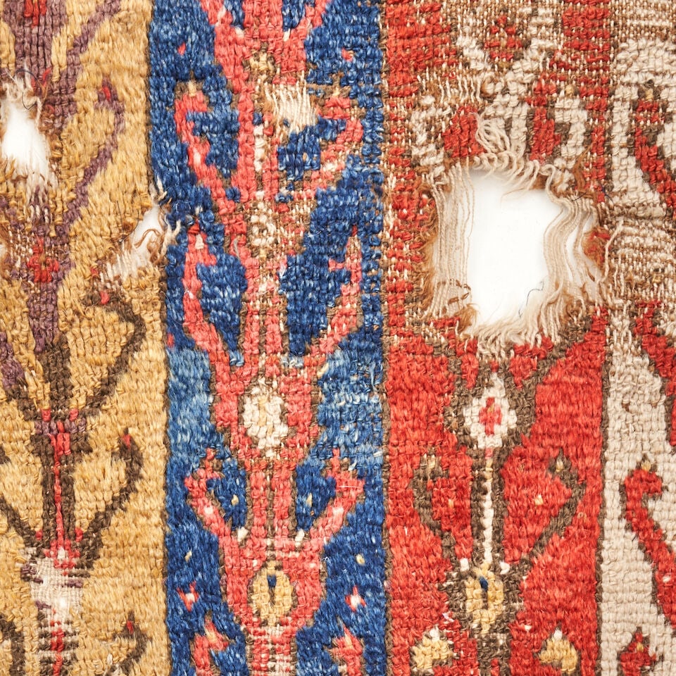 Central Anatolian Rug Fragment Anatolia 4 ft. 5 in. x 6 ft. - 3
