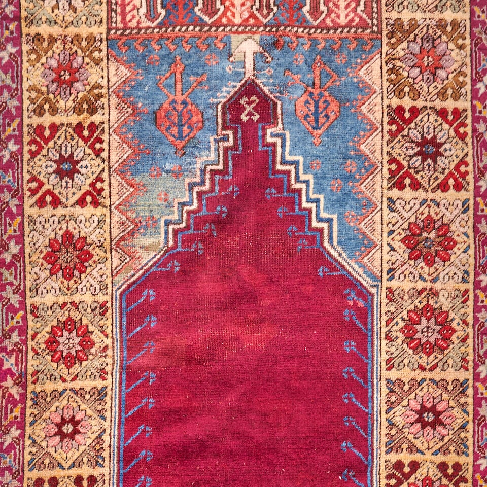 Mudjar Prayer Rug Anatolia 3 ft. 6 in. x 5 ft. 8 in. - 3