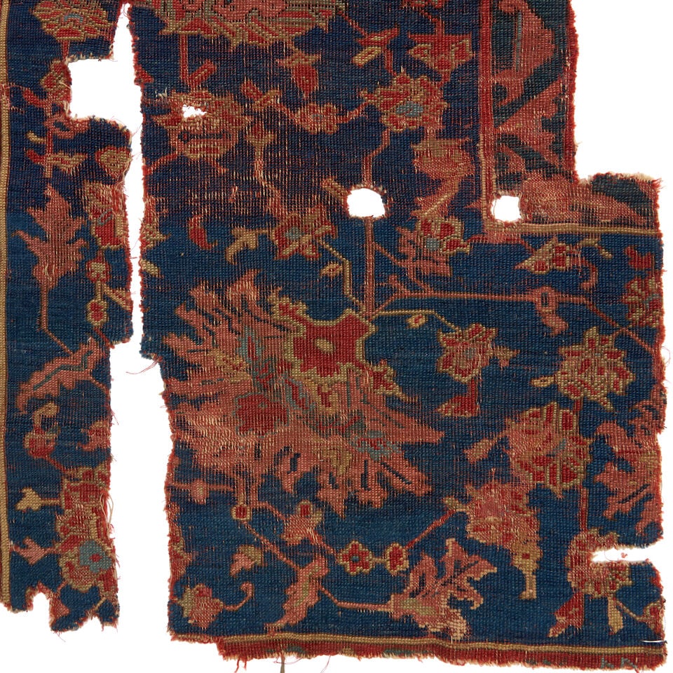Ushak Carpet Fragment Anatolia 2 ft. 4 in. x 6 ft. 5 in. - 2