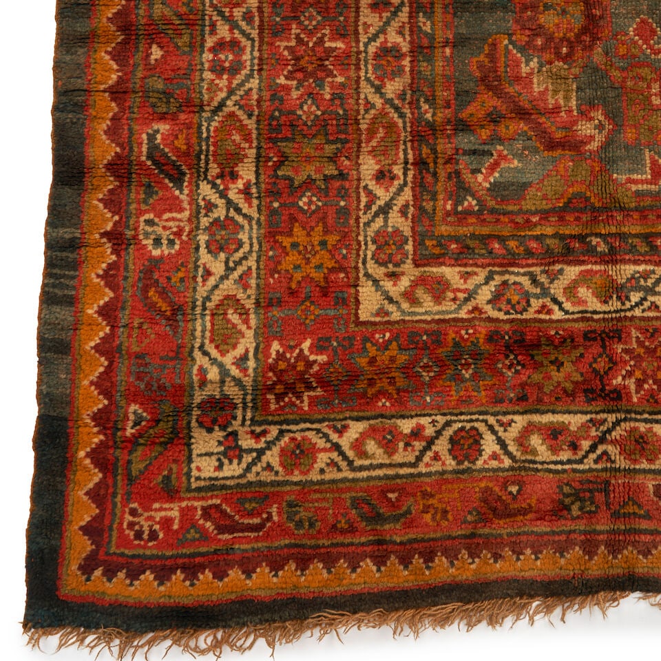Ushak Carpet Anatolia 10 ft. 10 in. x 13 ft. - 3