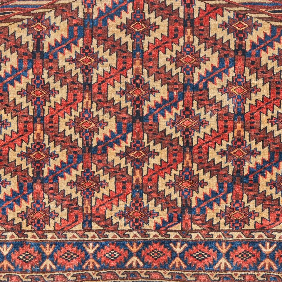 Yomud Asmalyk Turkestan 3 ft. 9 in. x 2 ft. 3 in. - 3