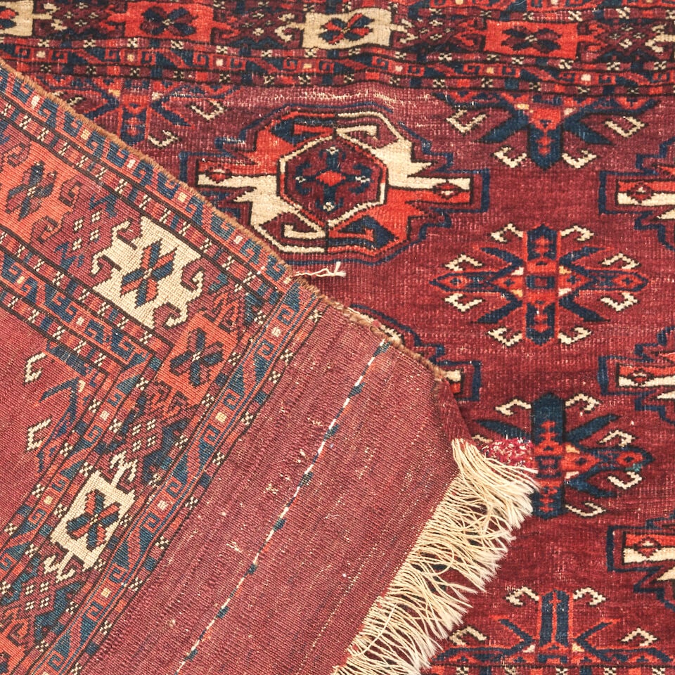 Yomud Chuval Turkestan 3 ft. 9 in. x 2 ft. 5 in. - 2