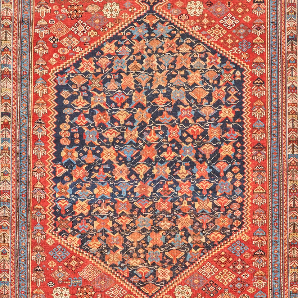 Afshar Rug 4 ft. 4 in. x 6 ft. 2 in. - 3