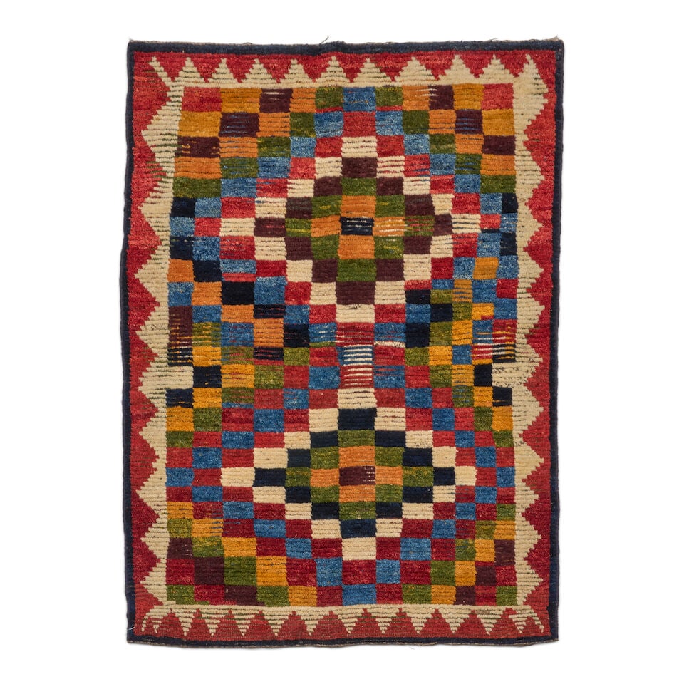 Double-Sided Gabbeh Rug 3 ft. 10 in. x 5 ft. 4 in. - 2
