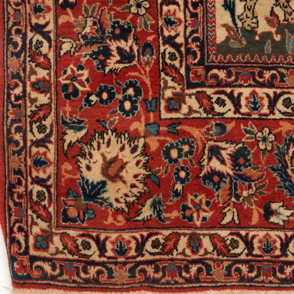Isphahan Rug 5 ft. x 7 ft. 5 in. - 3