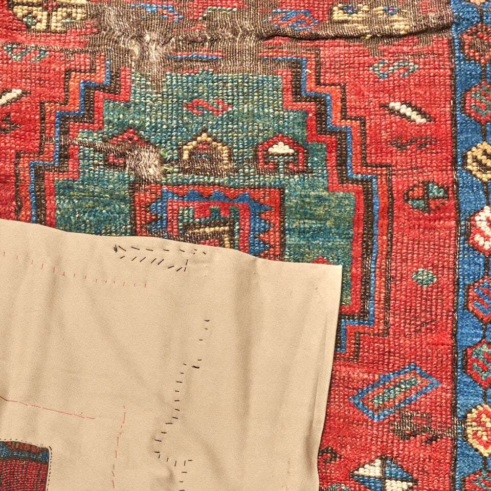 East Anatolian Rug Fragment Anatolia 3 ft. 5 in. x 6 ft. 2 in. - 2