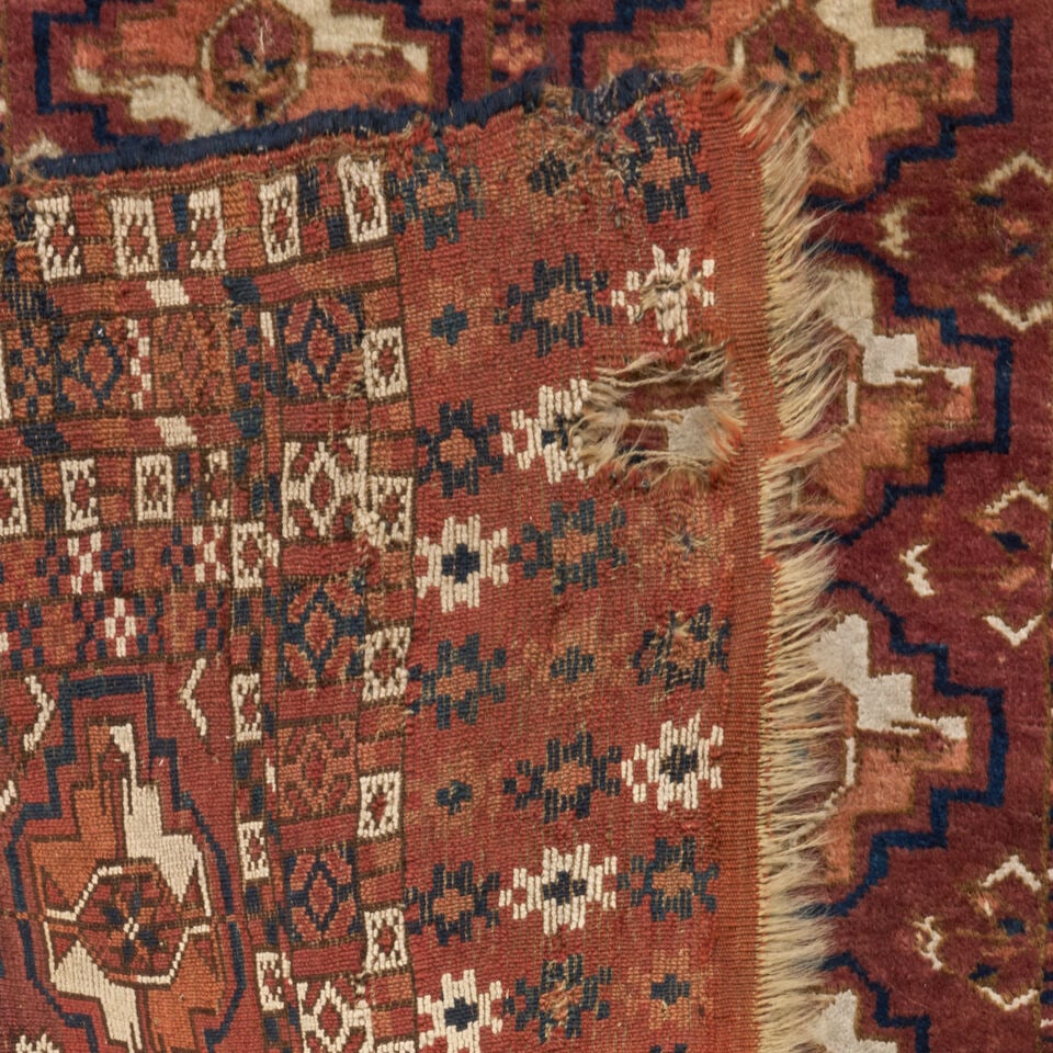 Tekke Wedding Rug Turkestan 3 ft. x 3 ft. 9 in. - 2