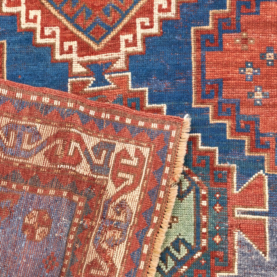 Kazak Rug Caucasus 4 ft. 5 in. x 7 ft. 2 in. - 2