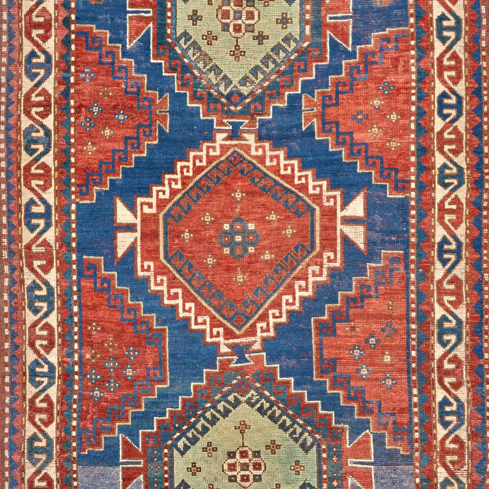 Kazak Rug Caucasus 4 ft. 5 in. x 7 ft. 2 in. - 3