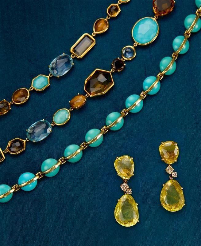 IPPOLITA: 18K GOLD AND GEM-SET NECKLACE - 2