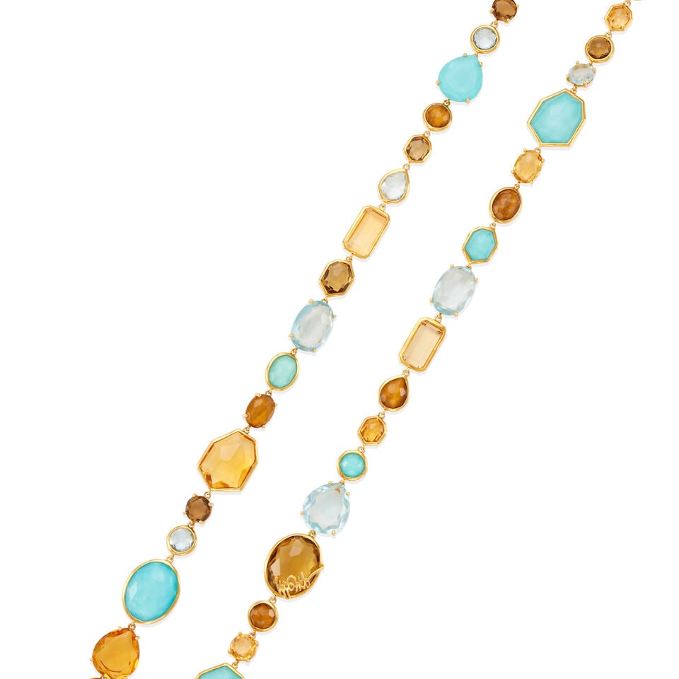 IPPOLITA: 18K GOLD AND GEM-SET NECKLACE - 3