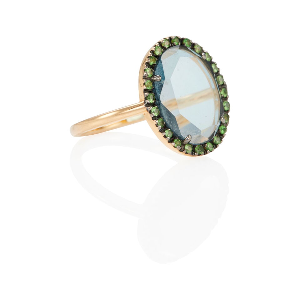 POMELLATO: 18K GOLD AND GEM-SET RING - 2