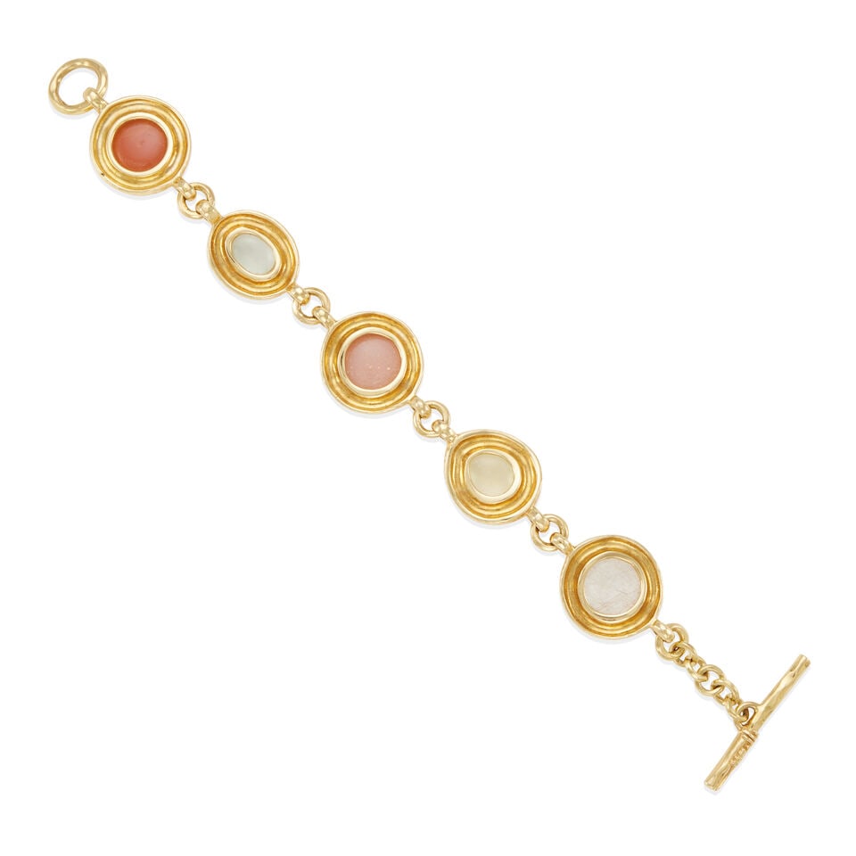 IPPOLITA: 18K GOLD AND GEM-SET BRACELET - 2