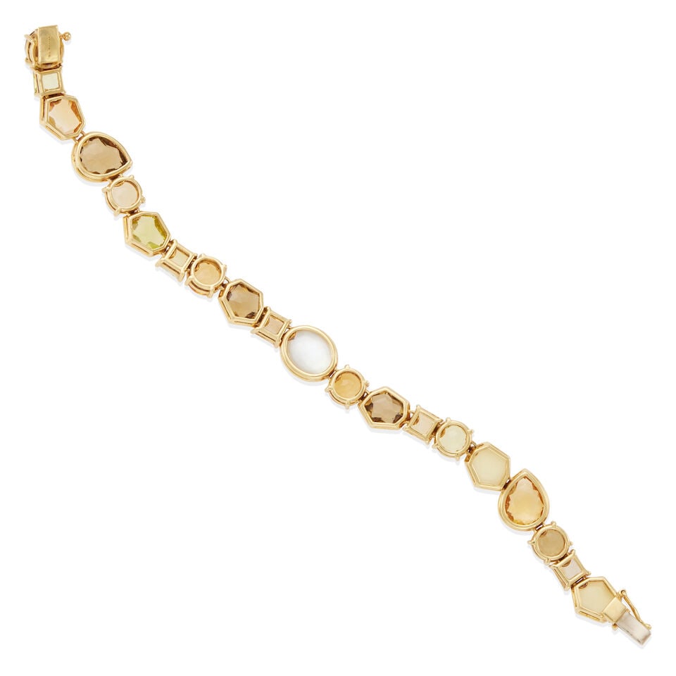 IPPOLITA: 18K GOLD AND GEM-SET BRACELET - 2