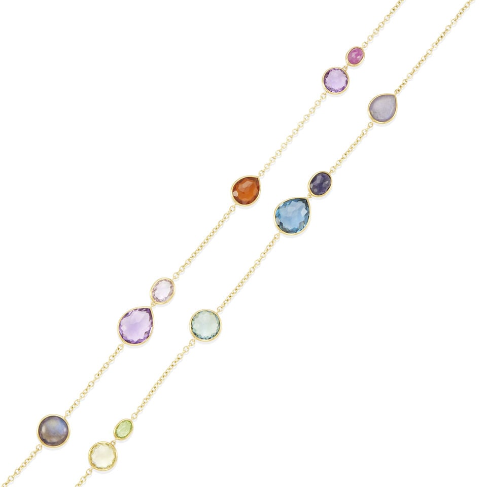 IPPOLITA: 18K GOLD AND MULTI-GEM NECKLACE - 2