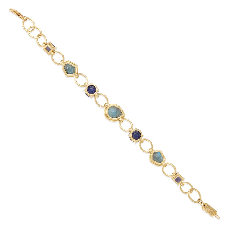 IPPOLITA: 18K GOLD AND GEMSET BRACELET - 2
