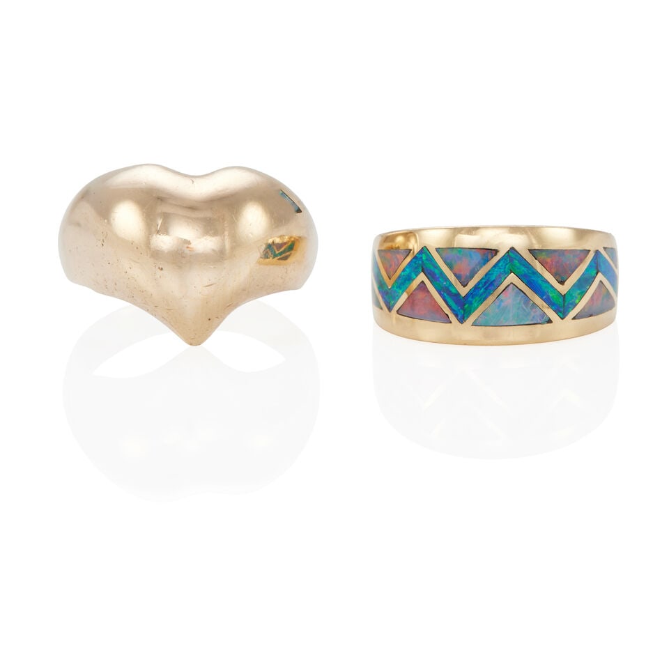 TWO GOLD RINGS (1 of 2)