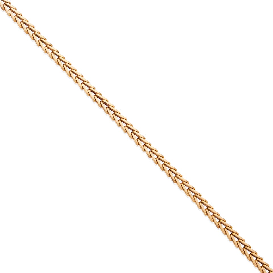 18K GOLD LINK BRACELET - 2