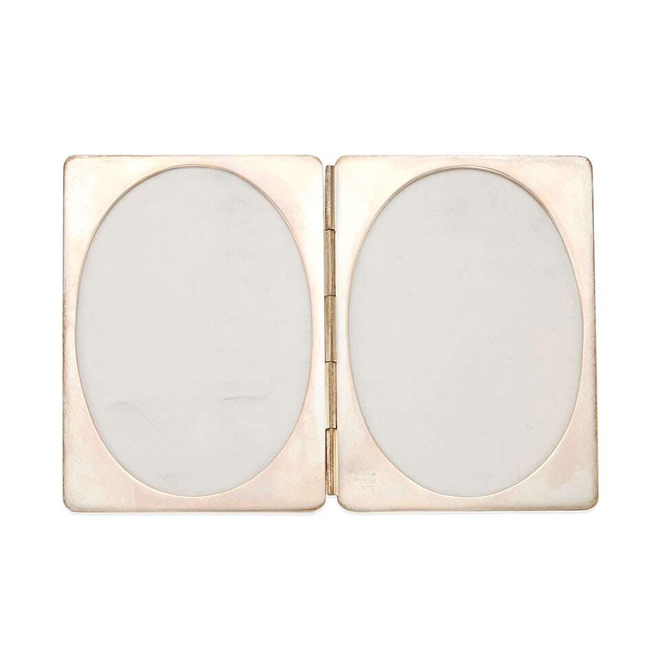 TIFFANY & CO.: STERLING SILVER DOUBLE HINGED FRAME - 3