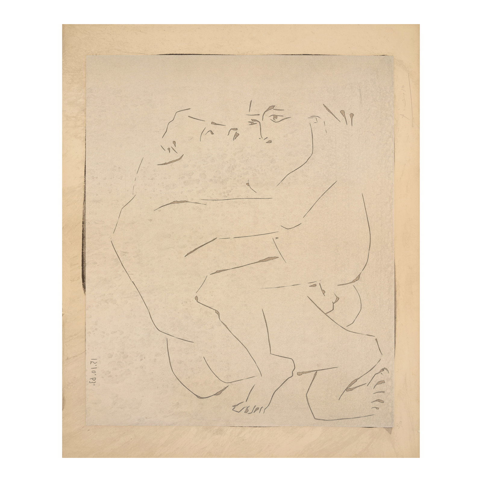 Pablo Picasso (1881-1973); L'Etreinte; (1 of 1)